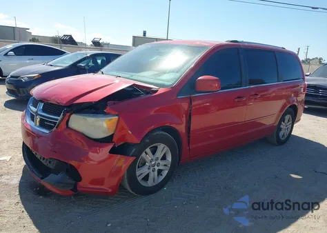 2012 Dodge Grand Caravan Crew from USA, damaged, VIN 2C4RDGDG9CR163980